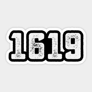 1619 Design - African American Our Ancestors Sticker